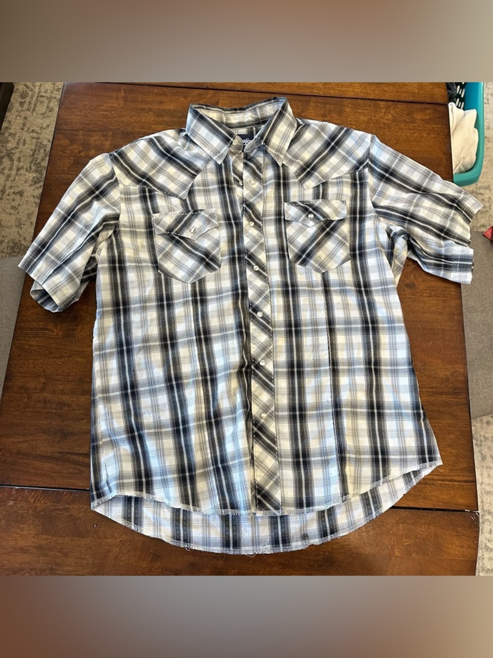 Wrangler Short Sleeve Pearl Snap